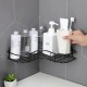 1 Pcs Metal Corner Rack For Bathroom & Kitchen